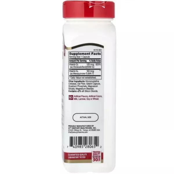 21st Century Vitamin D3+K2 ����������� ������� 