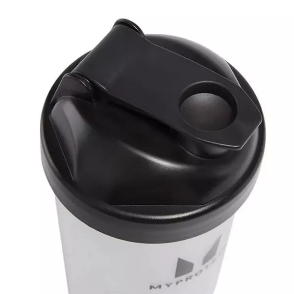 MyProtein Plastic Shaker Clear Black ������, �������-������, 600 ��