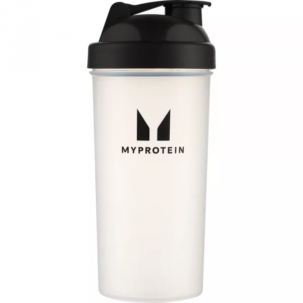 MyProtein Plastic Shaker Clear Black ������, �������-������, 600 ��