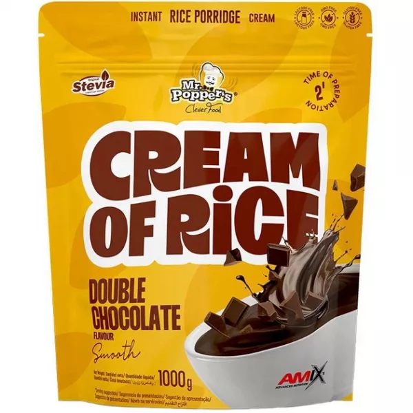 Amix Mr.Popper's Cream Of Rice Double Chocolate ����������������� ������� ���� 