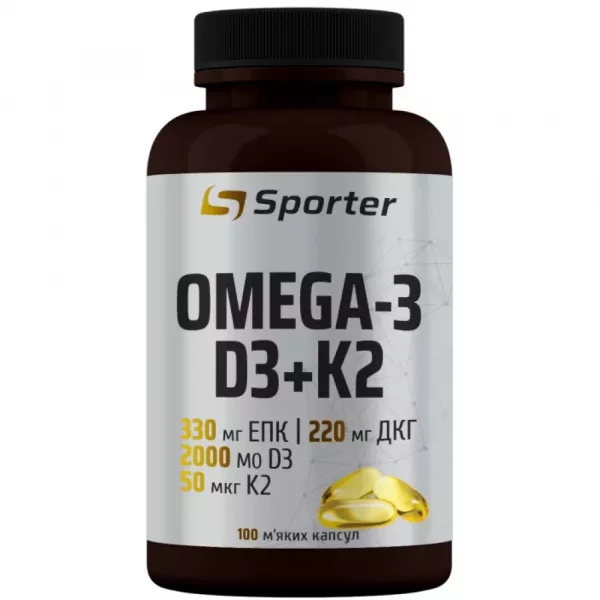 Sporter Omega-3 D3+K2 ����������� ������� 