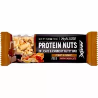 Amix Protein Nuts Delicate & Crunchy Nutty Bar Peanut & Caramel ����������� �������� "������-��������"