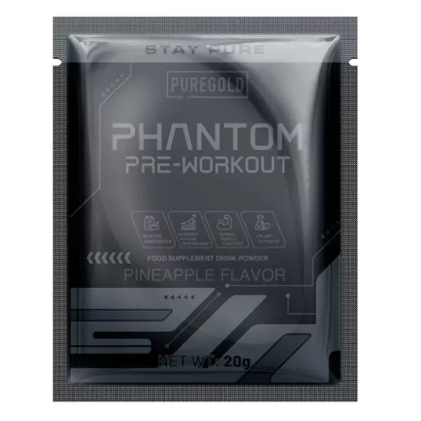 Pure Gold Phantom Pre-Workout Pineapple ����������������� �������� 