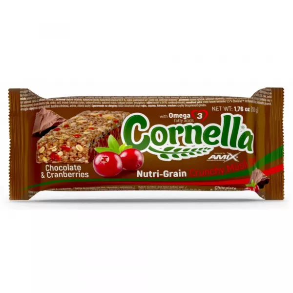 Amix Cornella Crunchy Muesli Bar Chocolate & Cranberries �������� 