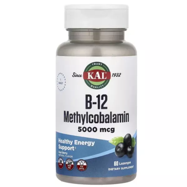 KAL B12 Methylcobalamin 5000 mcg  Acai Berry ������� ������� 