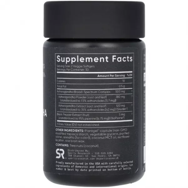 Sports Research  Ashwagandha ĳ������ ������� 