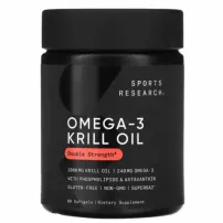 Sports Research Omega-3 Krill Oil 1000 mg ĳ������ ������� "����� 3" 1000 ��