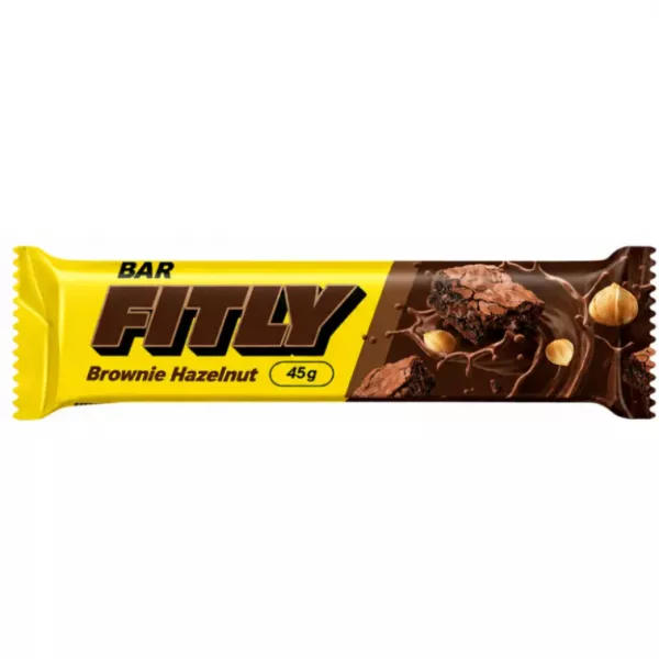 Fitly Protein Bar Brownie Hazelnut ����������� �������� 