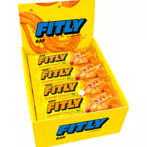 Fitly Protein Bar Caramel Crunch ����������� �������� 