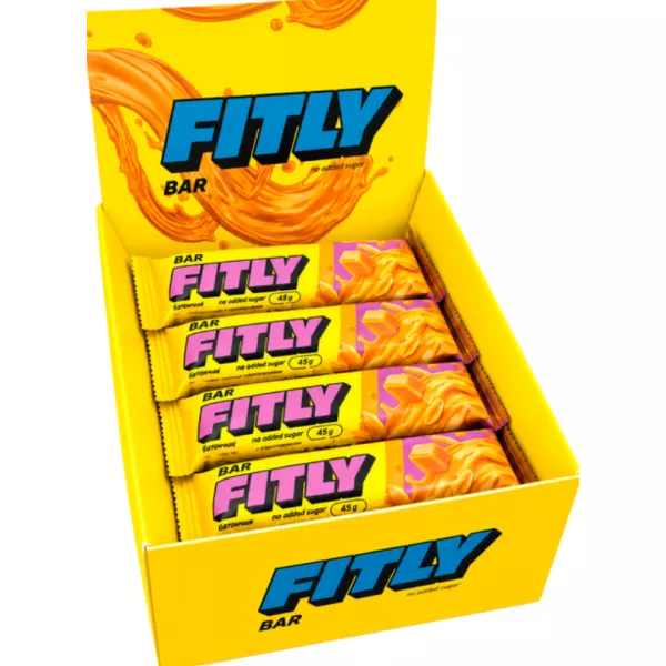 Fitly Protein Bar Dates Caramel Peanuts ����������� �������� 