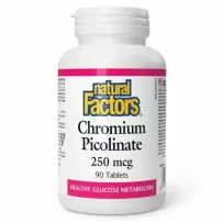 Natural Factors Chromium Picolinate 250 mcg ĳ������ ������� "ϳ������ �����", 250 ���