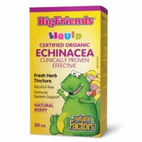 Natural Factors BigFriends Echinacea Alcohol-Free Fresh Herb Tincture for Kids ����������� ������� ��� �����"��������"