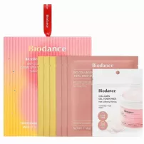 Biodance Glow Collagen & Vita Kit ����� ��� ������ � ��������� ���� ���� (f/mask/3x34g + f/mask/3x34g + pads/10pcs)