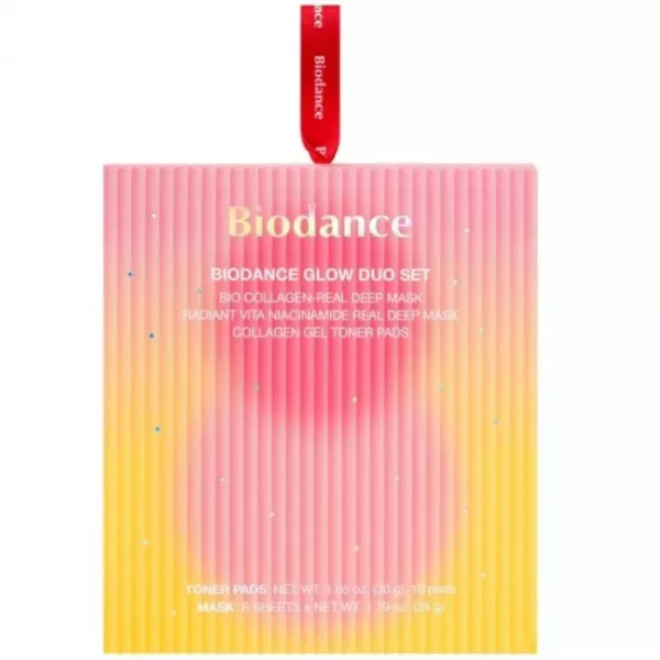 Biodance Glow Collagen & Vita Kit ����� ��� ������ � ��������� ���� ���� (f/mask/3x34g + f/mask/3x34g + pads/10pcs)