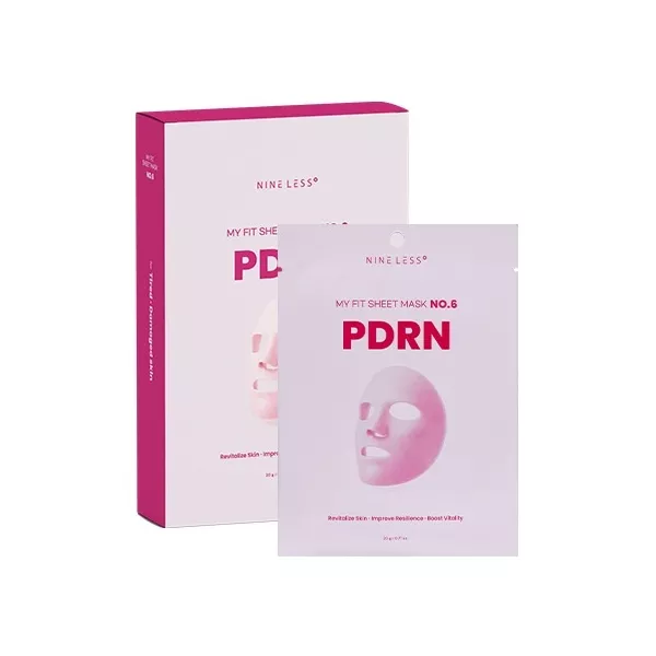 Nine Less My Fit Sheet Mask No.6 PDRN �������� ����� ��� ���� � PDRN
