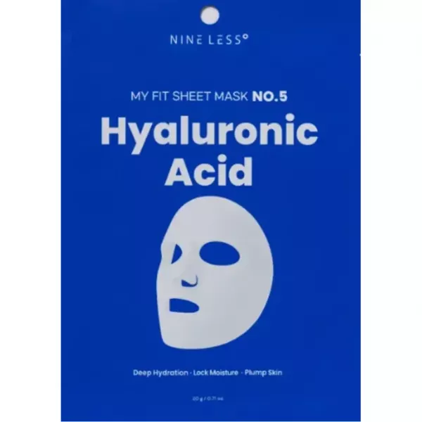 Nine Less My Fit Sheet Mask No.5 Hyaluronic Acid �������� ����� ��� ������� � ����������� ��������