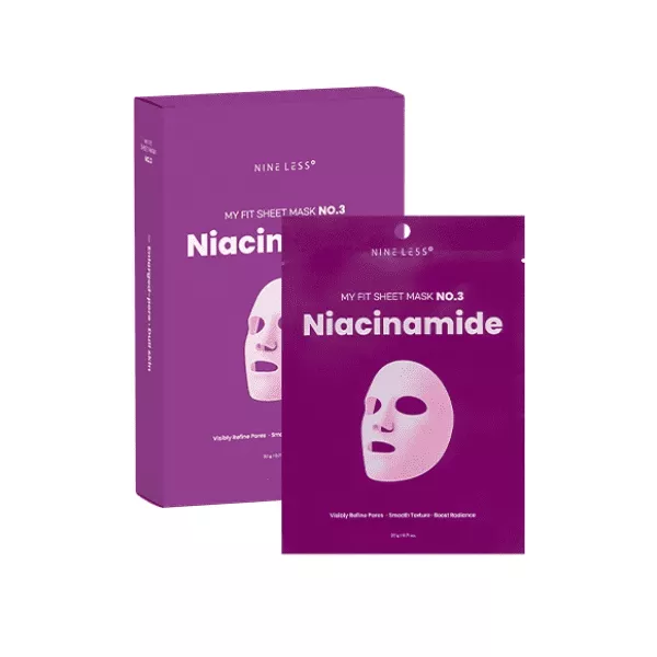 Nine Less My Fit Sheet Mask No.3 Niacinamide �������� ����� ��� ���� � ������������