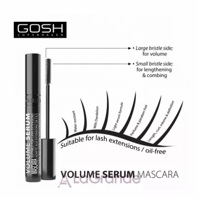 GOSH Volume Serum Mascara -  