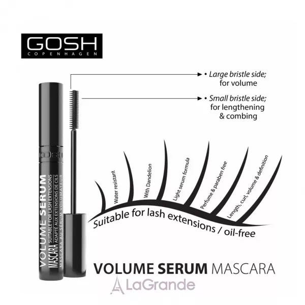 GOSH Volume Serum Mascara ���-��������� ��� ��
