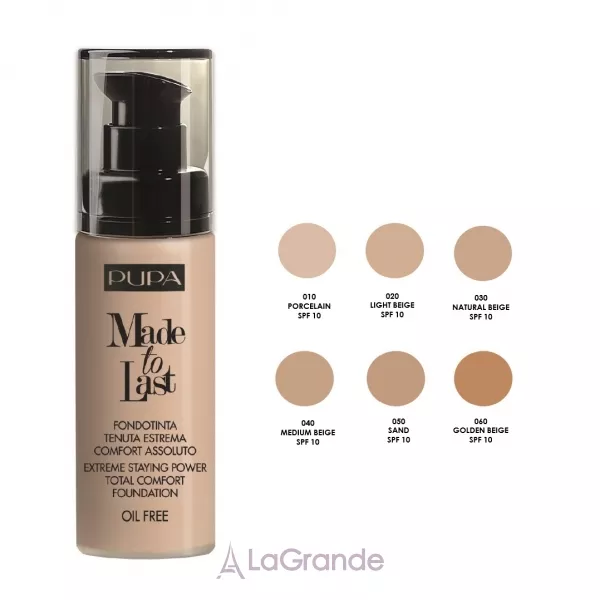 Pupa Made To Last Foundation ������ ��������� ����-������