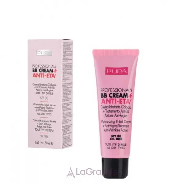 Pupa Professionals BB Cream + Anti Eta ��������� ����������� �������������� BB-����