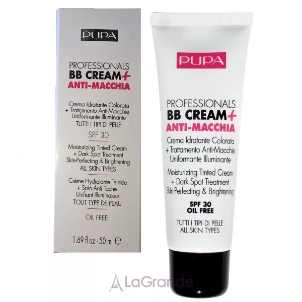 Pupa BB Cream + Dark Spot Treatment ����������� ��������� BB-���� + ���� �� ��������� ����