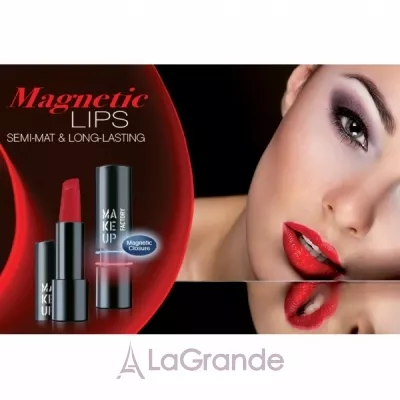Make up Factory Magnetic Lips Semi-Mat & Long-Lasting     