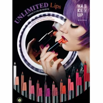 Make up Factory Magnetic Lips Semi-Mat & Long-Lasting     