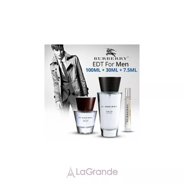 Burberry Touch for Men ����� (��������� ���� 100 �� + ��������� ���� 30 �� + ��������� ���� 7.5 ��)