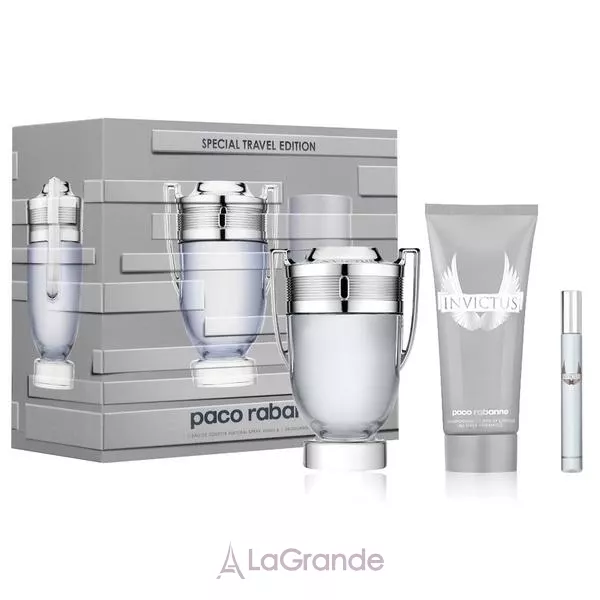 Paco Rabanne Invictus ����� (��������� ���� 100 �� + ��������� ���� 10 �� + ������� ��� ����� � ���� 100 ��)
