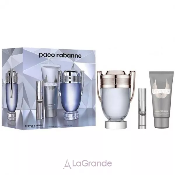 Paco Rabanne Invictus ����� (��������� ���� 100 �� + ��������� ���� 10 �� + ������� ��� ����� � ���� 100 ��)