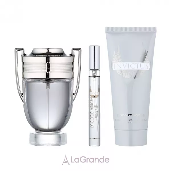Paco Rabanne Invictus ����� (��������� ���� 100 �� + ��������� ���� 10 �� + ������� ��� ����� � ���� 100 ��)