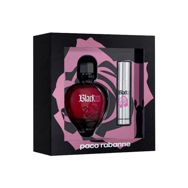 Paco Rabanne Black XS For Her ����� (��������� ���� 50 �� + ��������� ���� 15 ��)