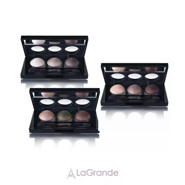 IsaDora Eye Shadow Trio ���� ��� ��� �������