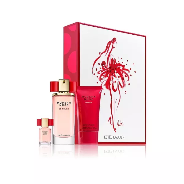 Estee Lauder Modern Muse Le Rouge ����� ( ��������������� ���� 50 �� + ��������� 4.0 �� + ������ ��� ���� 75 �� )
