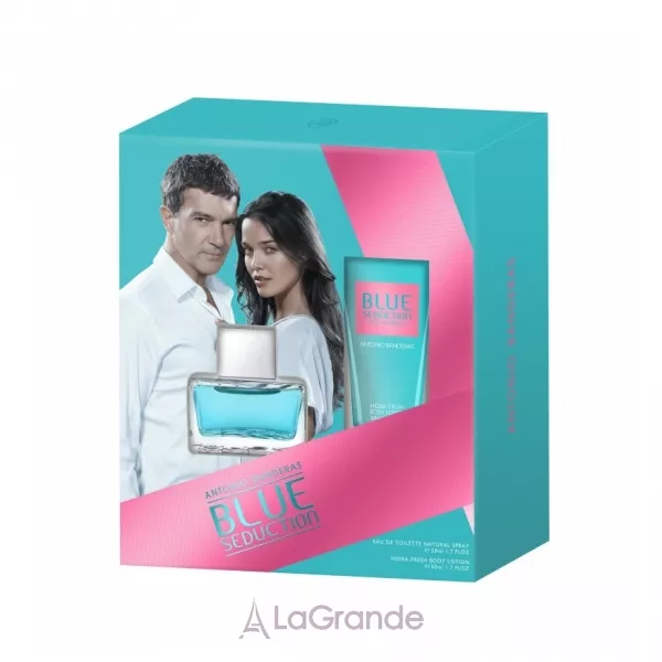 Antonio Banderas Blue Seduction for Women ����� (��������� ���� 50 �� + ������ ��� ���� 50 ��)