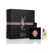 Yves Saint Laurent Black Opium ���� (����������� ���� 50 �� + ������ Rouge Pur Couture 1 Le Rouge 1.5 �)