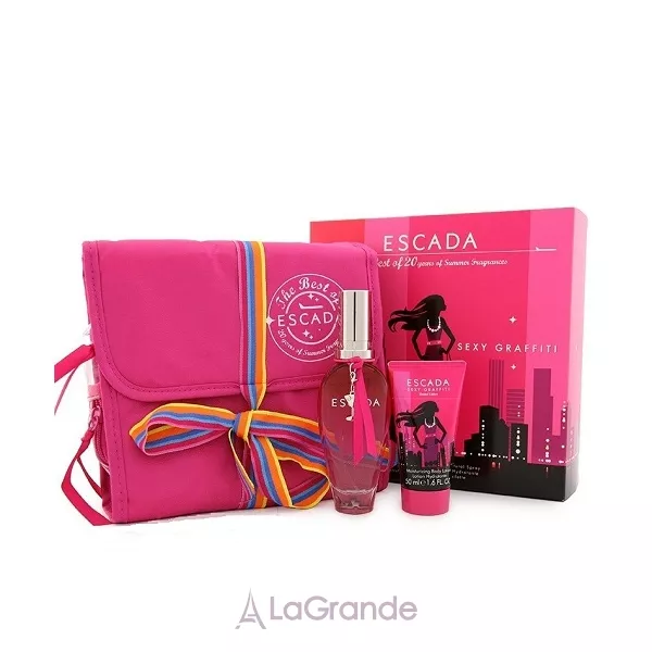 Escada Sexy Graffiti Limited Edition ���� (�������� ���� 50 �� + ������� ��� ��� 50 �� + ����������)