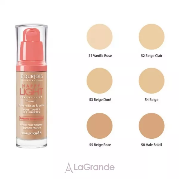 Bourjois Happy Light Foundation ��������� ����