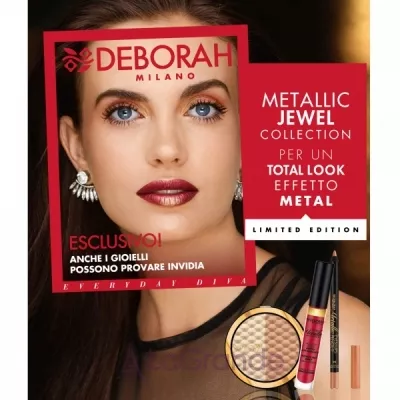 Deborah Fluid Metallic Mat Lipstick    