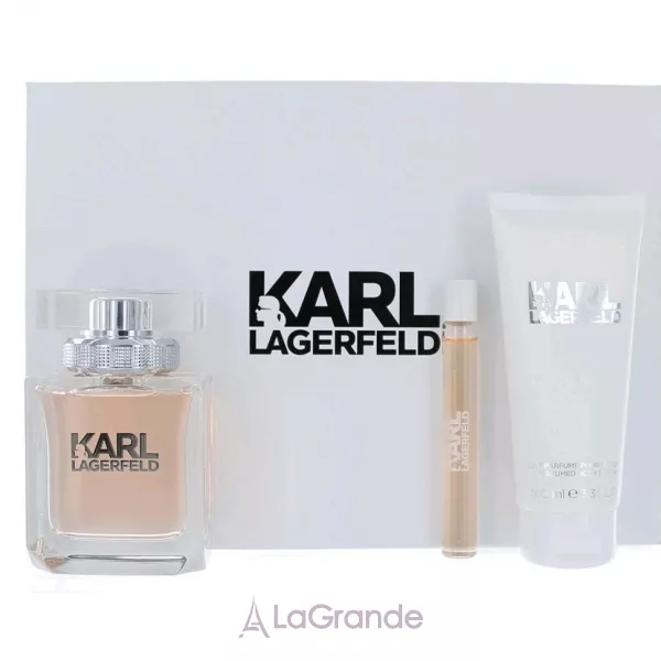 Karl Lagerfeld for Her �����  (��������������� ���� 85 �� + ��������������� ���� 10 �� +  ������ ��� ���� 100 ��)