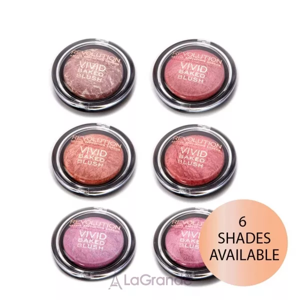 Makeup Revolution Vivid Baked Blush ���'��� ��������