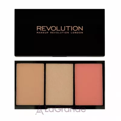 Makeup Revolution Iconic Pro Blush Bronze And Brighten        