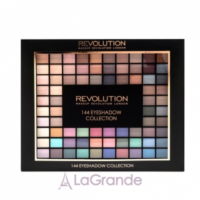 Makeup Revolution 144 Eyeshadow Collection Palette    , 144 