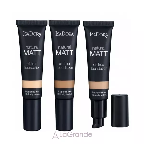 IsaDora Natural Matt Oil-Free Foundation ��������� ����