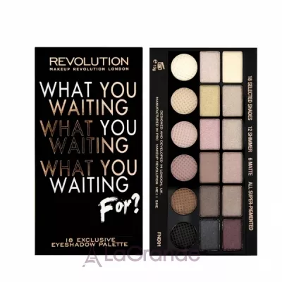 Makeup Revolution Salvation Palette What Have You Been Waiting For    , 18 