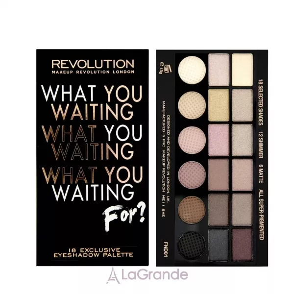 Makeup Revolution Salvation Palette What Have You Been Waiting For ������� ����� ��� ���, 18 ��������
