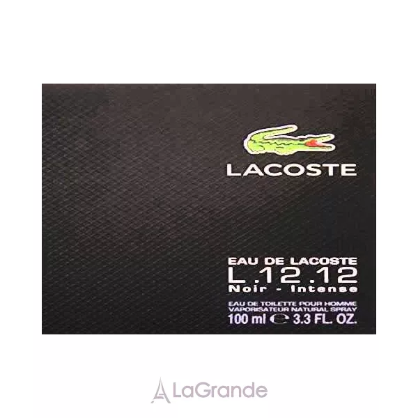 Lacoste Eau de Lacoste L.12.12 Noir Intense ��������� ����