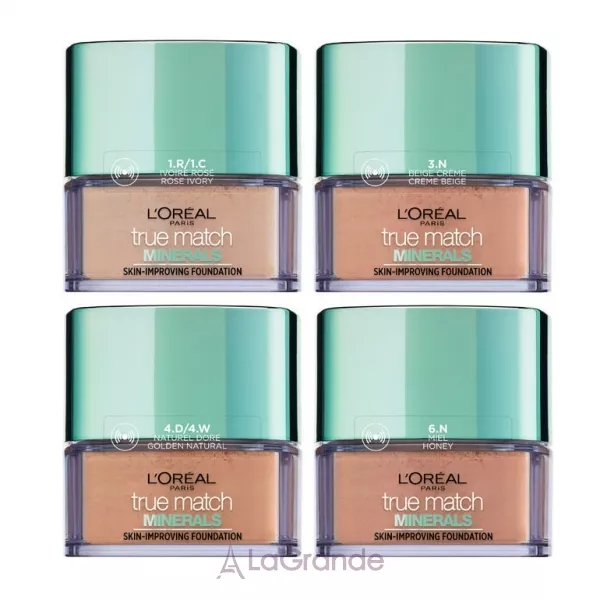 L'Oreal Paris True Match Minerals Skin Improving Foundation ����������� �����-������, ����������� ����������