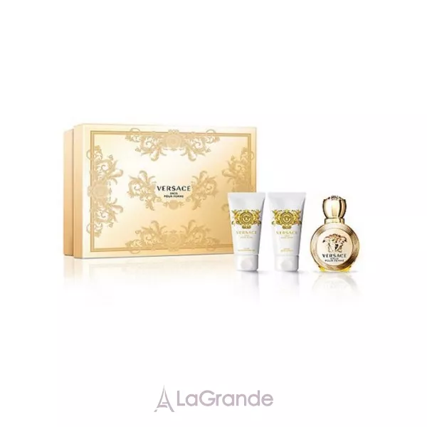 Versace Eros Pour Femme ���� (�������� ���� 50 �� + ������� ��� ��� 50 �� + ���� ��� ���� 50 ��)